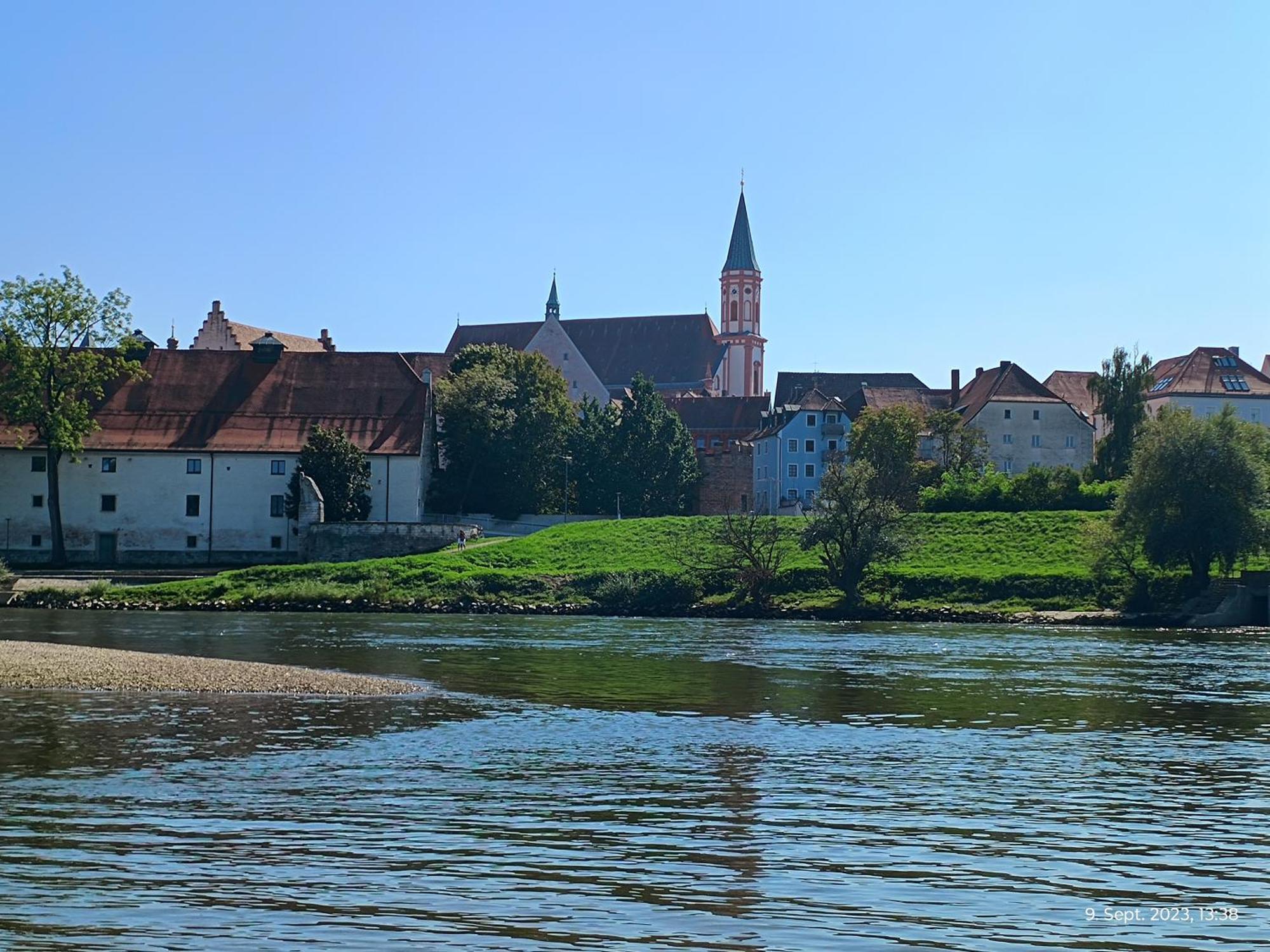 שטראובינג G.A.D.D Ferienwohnung/Glueck An Der Donau מראה חיצוני תמונה