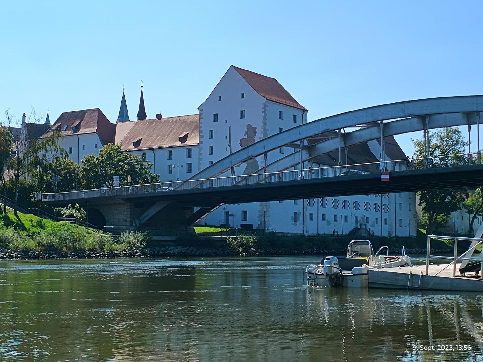 שטראובינג G.A.D.D Ferienwohnung/Glueck An Der Donau מראה חיצוני תמונה